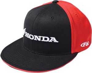 Men's Honda Horizontal Hat - Honda Horizntl Hat Blkred S/M