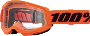 Strata 2 Orange Junior Goggles - Clear Lens