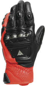 Dainese 4-Stroke 2 Gloves Black/Red Medium - 201815926-628-M