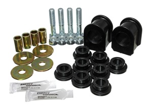 99-04 Ford F250 SD/350 4WD Black Front 1-1/4in Sway Bar Bushing Set