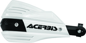 X-factor Handguards - White - w/ Universal Bar Mount Kit