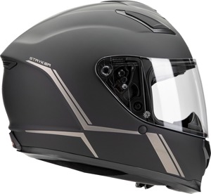 Sena Stryker Bluetooth Helmet - White, Large, Full Face w/ Mesh Intercom