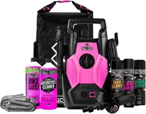 Motorcycle & ATV Pressure Washer Cleaning Kit Bundle - Foam Lance, Moto Clean, Protectant, Chain Clean & More