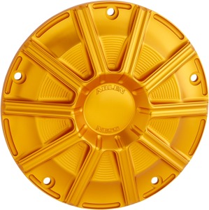 Arlen Ness 10-Gauge Derby Cover Gold