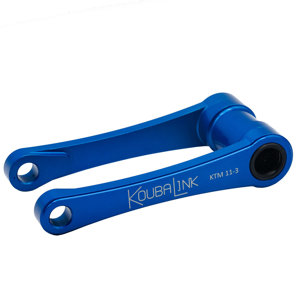 Blue 1" Lowering Link - Lowers Rear Suspension 1 Inch - For 2016+ 125-450 KTM, Husqvarna, & GasGas w/ Linkage