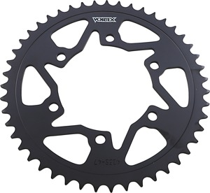 Steel Rear Sprocket 47T Black 520