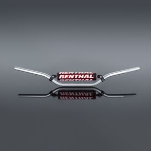 7/8 in. Handlebar - Silver - For 86-89 Honda TRX250R/17/20 Ducati Scramblr Sixty2/2020 CafeRacer