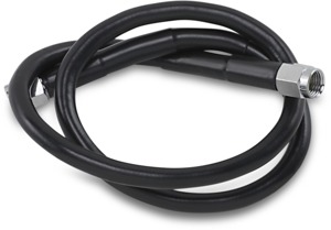 Black 25" Brake Line - DOT -3 AN Universal