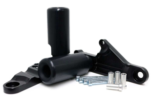 Frame Sliders No Cut - Black - Honda CBR300R