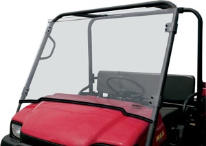 Clear Full Windshield - For 01-08 Kawasaki Mule 3010