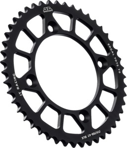 Black Aluminum Rear Sprocket - 47 Teeth 428 Pitch