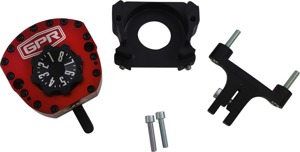 Red V5 Steering Damper - For 02-05 R6 & 06-09 R6S