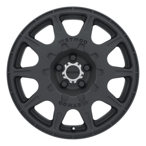 MR502 RALLY 17x8 +38mm Offset 5x100 67.1mm CB Matte Black Wheel