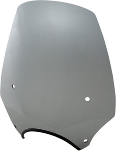 El Paso Sportshield Windshield 19" Black Smoke - 9" Headlight Cutout