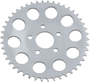 Carbon Steel Rear Sprocket 46T Chrome 0.46" Offset