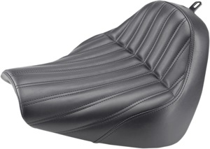 Renegade Knuckle Solo Seat Black Gel - For 18-20 Harley FXBR/S