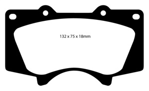 Greenstuff Front Brake Pads - For 10+ Lexus GX460 4.6