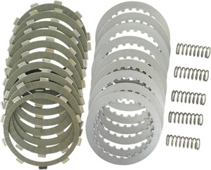 SRK Complete Clutch Kit - Aramid Fiber Friction Plates, Steels, & Springs - For 01-03 Suzuki GSXR750