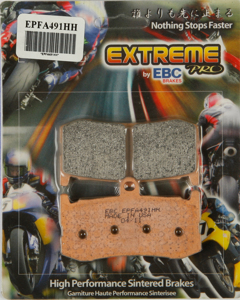 Sintered Extreme Pro Brake Pads - For 09-15 Triumph Daytona 675