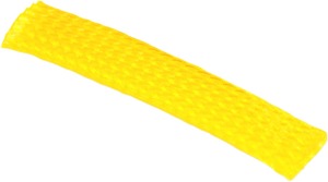 Braided Flex Sleeving 10ft. Section (3/8in. ID) - Yellow