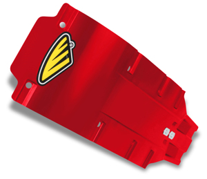 04-09 Honda CRF250R Speed Armor Skid Plate- Red