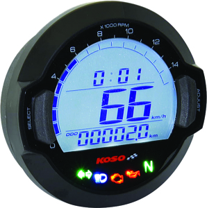 DL-03SR Multifunction Gauge - Black