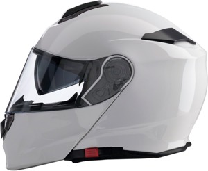 Solaris Modular Street Helmet Gloss White Small