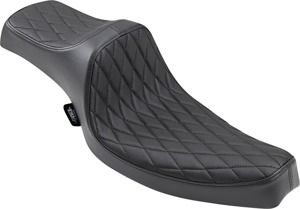 Predator Diamond Vinyl 2-Up Seat - For 57-78 Harley XL