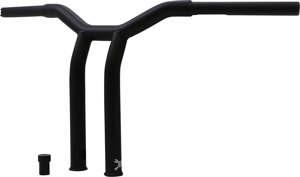 Dominator Raked Bar 12in - Matte Black