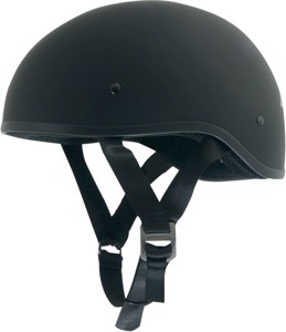 FX-200 Slick Street Half Helmet Matte Black Small