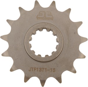 Steel Front Sprocket w/ Rubber Damper - 15 Teeth - New JT!