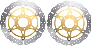 Floating Contour Brake Rotor Front Set