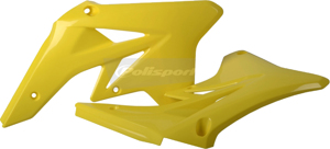 Radiator Shrouds - Yellow - For 07-09 Suzuki RMZ250