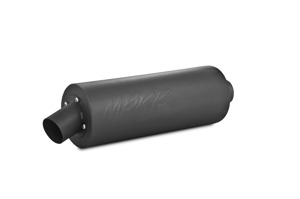 Universal ATV "Sport" Muffler - Black - 1-3/4" Inlet Diameter