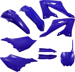 Full Plastic Kit - Blue - For 22-23 Yamaha YZ125/250