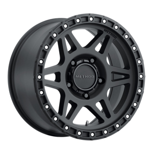 MR312 18x9 +18mm Offset 5x150 110.5mm CB Matte Black Wheel