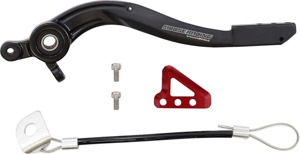 Black & Red Brake Pedal - For 21-23 Gas Gas "Big Bikes"