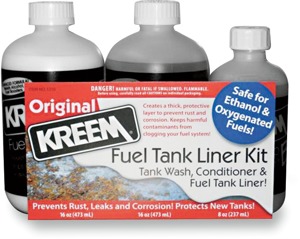 Fuel Tank Liner & Restorer Combo-Pak - Repair or Treat Metal Fuel Tanks