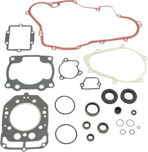 Complete Gasket Kit w/Oil Seals - For 87-88 Kawasaki KXF250 Tecate 4