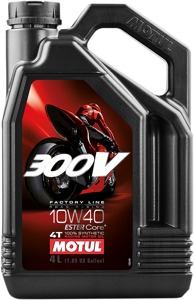 300V 4T Competition Synthetic Oil 10w40 - 4 Liter