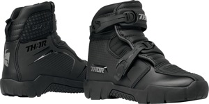 Thor Blitz XRS Boots Black/Gray Size 8 - Off-road riding boots in Black/Gray, Size 8