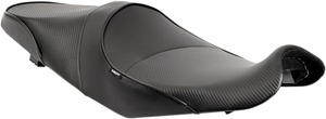 World Sport Performance Plain CarbonFX Vinyl 2-Up Seat Low - Concours