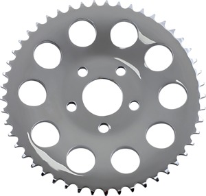 Carbon Steel Rear Sprocket 49T Chrome 0.46" Offset