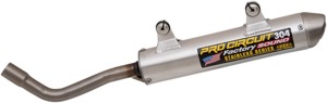 304 Slip On Exhaust Silencer - For 2019 TE 300i & 300 XC-W TPI