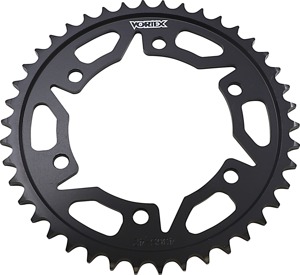 Steel Rear Sprocket 40T Black 530 - For 93-07 Kawasaki Suzuki