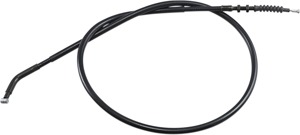 Black Vinyl Clutch Cable - Kawasaki ZX6R ZX550Gpz