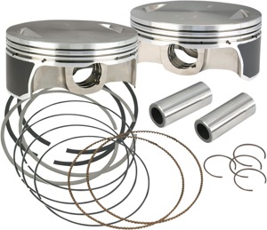 Forged Piston Sets for S&S Engines - Piston Set 4-1/8" Std Flat Top
