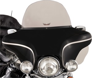 130 Series Detachable Windshield 13" Smoke - For 96-13 HD FLH