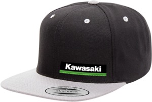 Men's Kawasaki Wedge Hat - Kawasaki Wedge Hat Blkgry