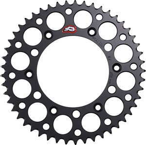 Grooved Rear Sprocket - Black 49 Teeth 520